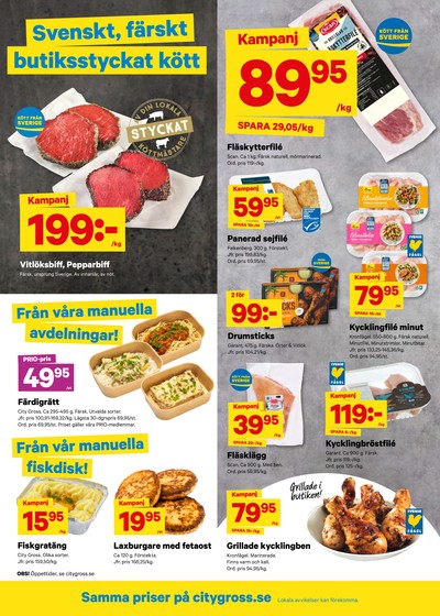 City Gross reklamblad i vecka 3 sida 2