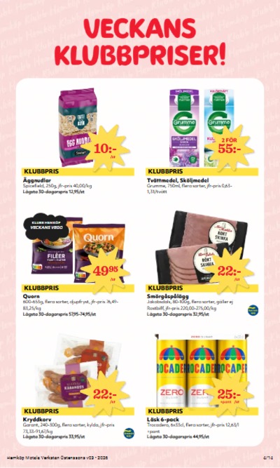 Hemköp reklamblad i vecka 3 sida 4