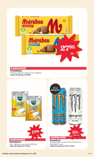 Östenssons reklamblad i vecka 3 sida 11