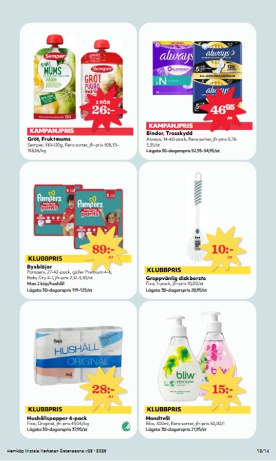 Östenssons reklamblad i vecka 3 sida 12