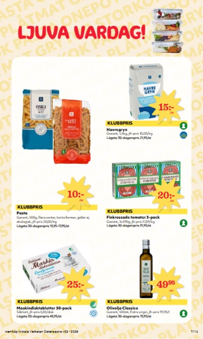 Östenssons reklamblad i vecka 3 sida 7