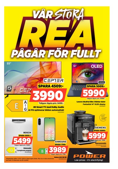 Power reklamblad i vecka 3 sida 1