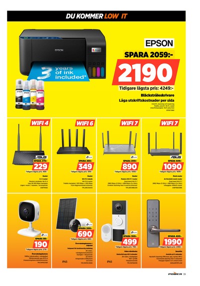 Power reklamblad i vecka 3 sida 39