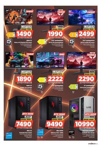 Power reklamblad i vecka 3 sida 43