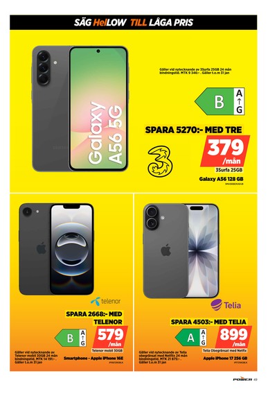 Power reklamblad i vecka 3 sida 49