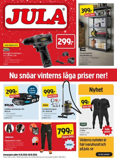 Jula reklamblad i vecka 3 sida 1