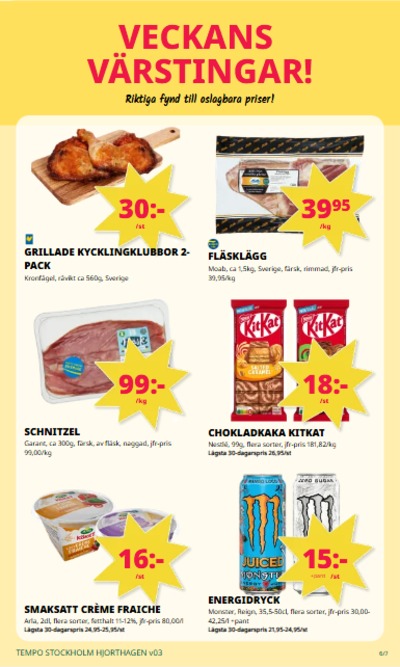 Tempo reklamblad i vecka 3 sida 6