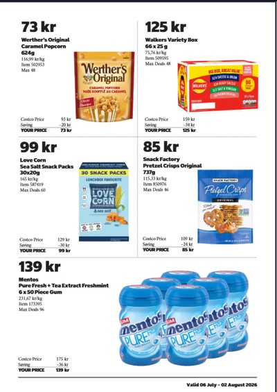 Costco reklamblad i vecka 30 sida 13