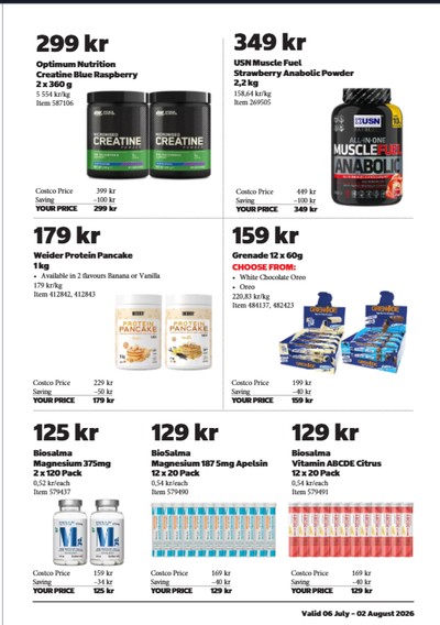 Costco reklamblad i vecka 30 sida 15