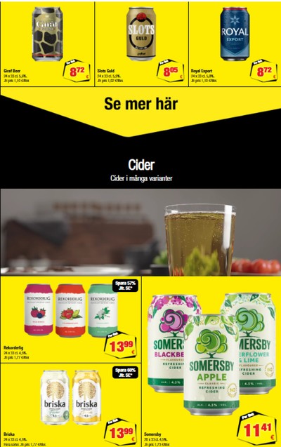 Calle reklamblad i vecka 30 sida 20