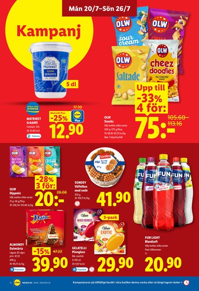 Lidl reklamblad i vecka 30 sida 14