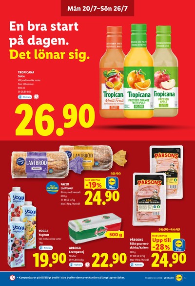 Lidl reklamblad i vecka 30 sida 5