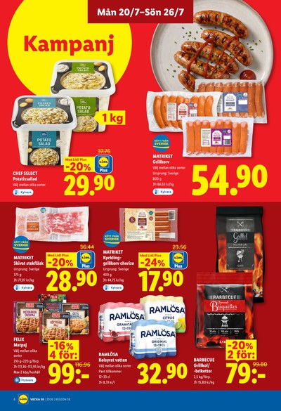Lidl reklamblad i vecka 30 sida 6
