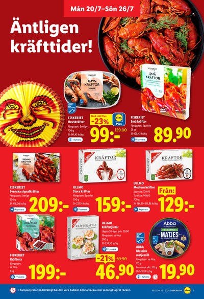 Lidl reklamblad i vecka 30 sida 7