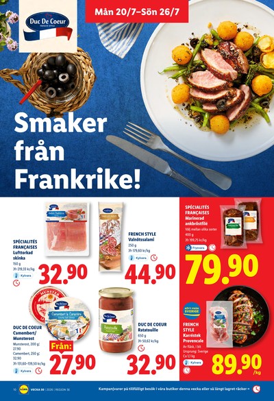 Lidl reklamblad i vecka 30 sida 10