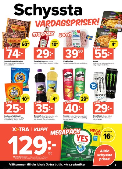 X:-tra reklamblad i vecka 30 sida 3