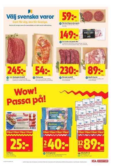 ICA Kvantum reklamblad i vecka 30 sida 3