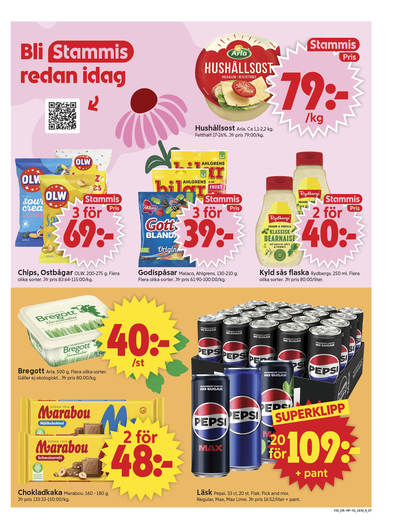ICA Supermarket reklamblad i vecka 30 sida 7