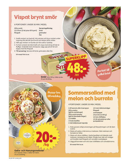 ICA Supermarket reklamblad i vecka 30 sida 8