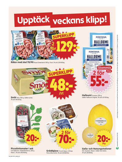 ICA Supermarket reklamblad i vecka 30 sida 10