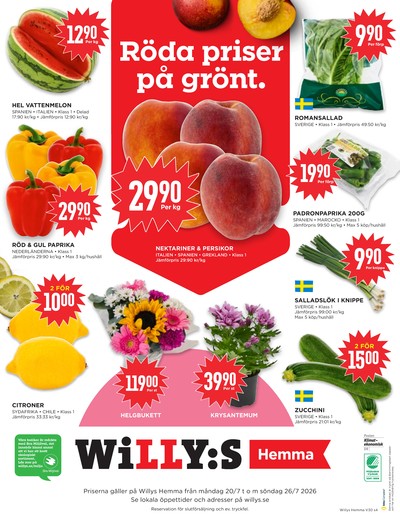 WILLY:S hemma reklamblad i vecka 30 sida 4