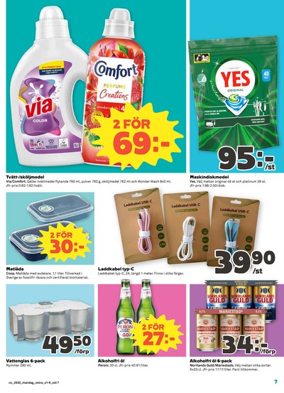 Coop reklamblad i vecka 30 sida 7