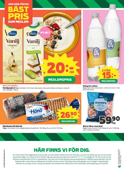Coop reklamblad i vecka 30 sida 8