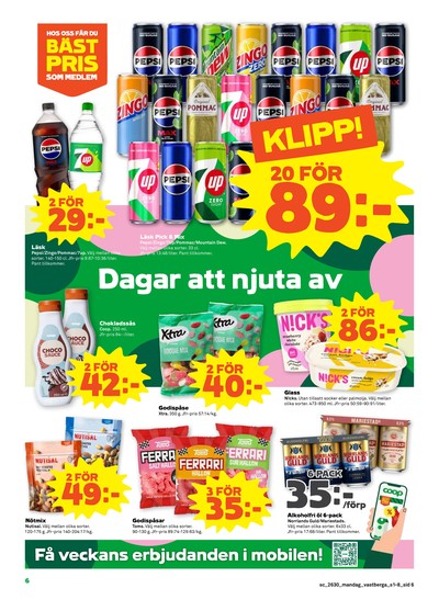 Stora Coop reklamblad i vecka 30 sida 6