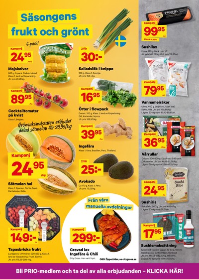 City Gross reklamblad i vecka 30 sida 5