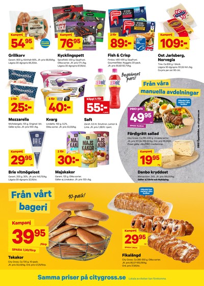 City Gross reklamblad i vecka 30 sida 7
