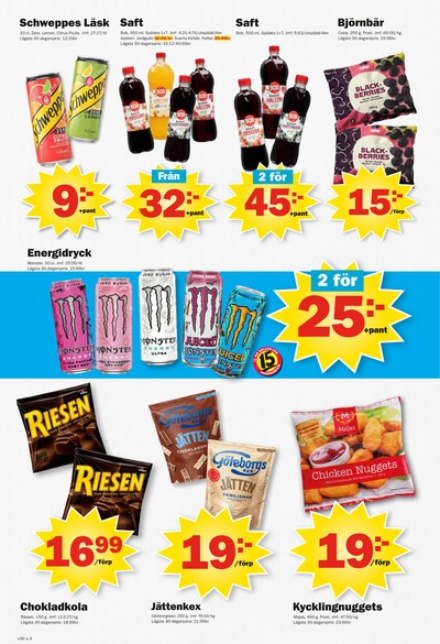 Pekås reklamblad i vecka 30 sida 4