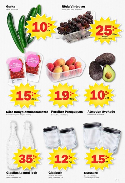 Pekås reklamblad i vecka 30 sida 7