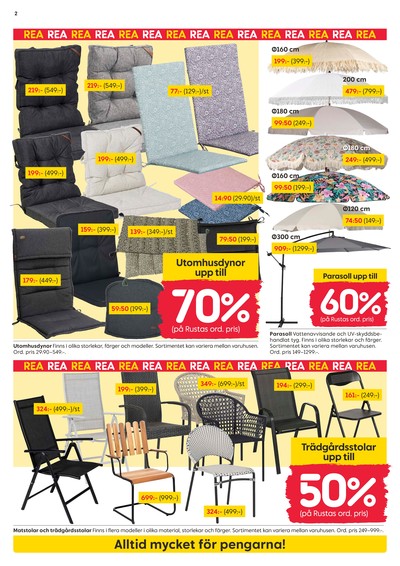 Rusta reklamblad i vecka 30 sida 2