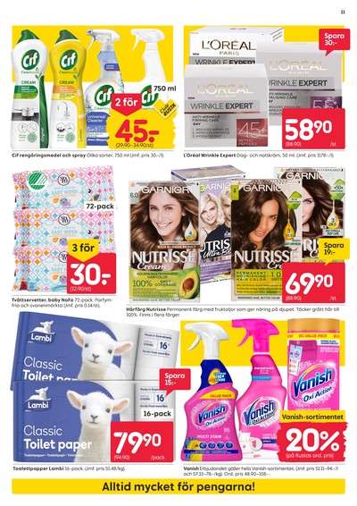 Rusta reklamblad i vecka 30 sida 11