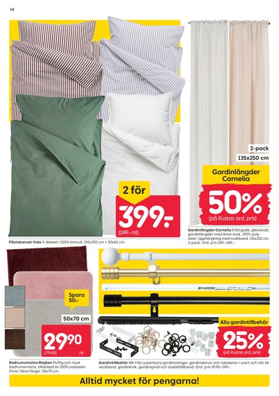 Rusta reklamblad i vecka 30 sida 14