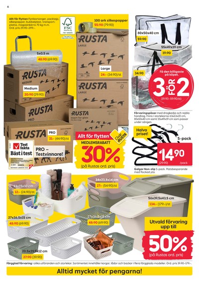 Rusta reklamblad i vecka 30 sida 6
