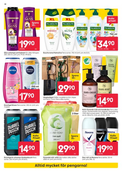 Rusta reklamblad i vecka 30 sida 10