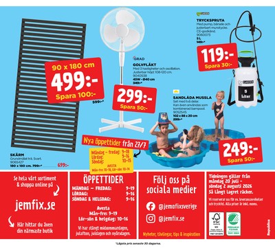 Jem & Fix reklamblad i vecka 30 sida 20