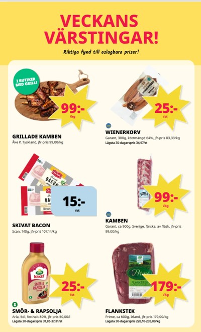 Tempo reklamblad i vecka 30 sida 3