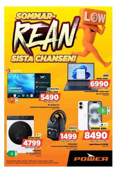 Power reklamblad i vecka 30 sida 1