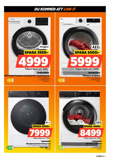 Power reklamblad i vecka 30 sida 27