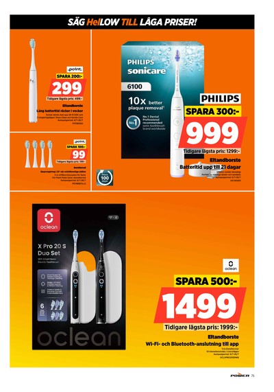 Power reklamblad i vecka 30 sida 75