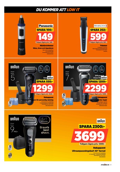 Power reklamblad i vecka 30 sida 77