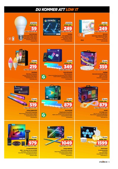 Power reklamblad i vecka 30 sida 79