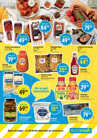 Eurocash reklamblad i vecka 31 sida 2