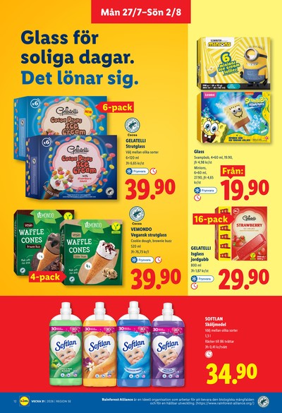 Lidl reklamblad i vecka 31 sida 14