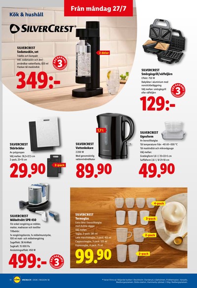 Lidl reklamblad i vecka 31 sida 16