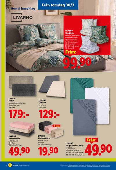 Lidl reklamblad i vecka 31 sida 20