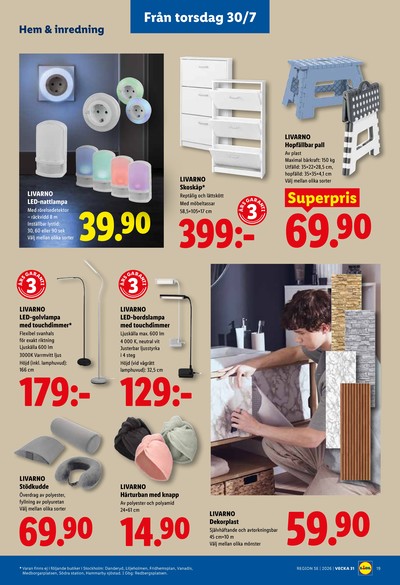 Lidl reklamblad i vecka 31 sida 21