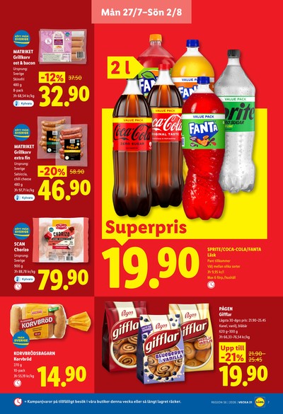 Lidl reklamblad i vecka 31 sida 7
